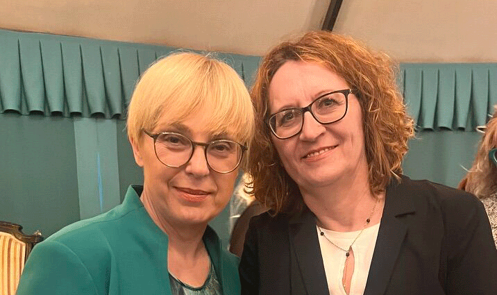 Nataša Pirc Musar in Natalia Ugren - srečanje s predsednico