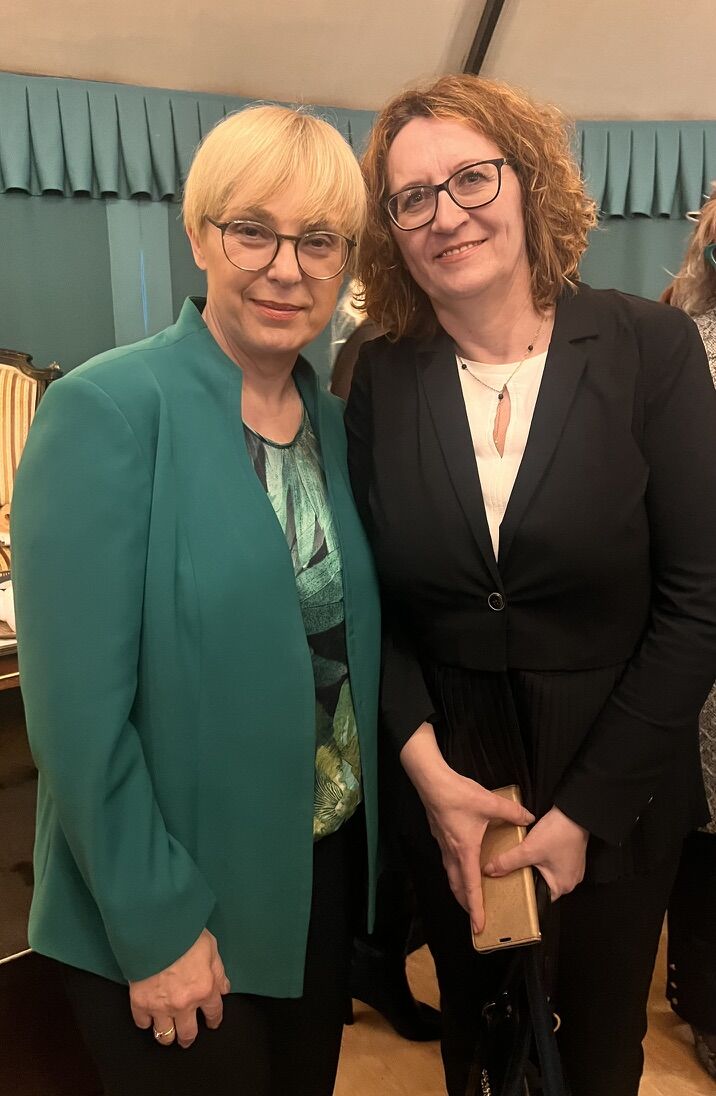 President of the Republic of Slovenia, Nataša Pirc Musar and Natalia Ugren
