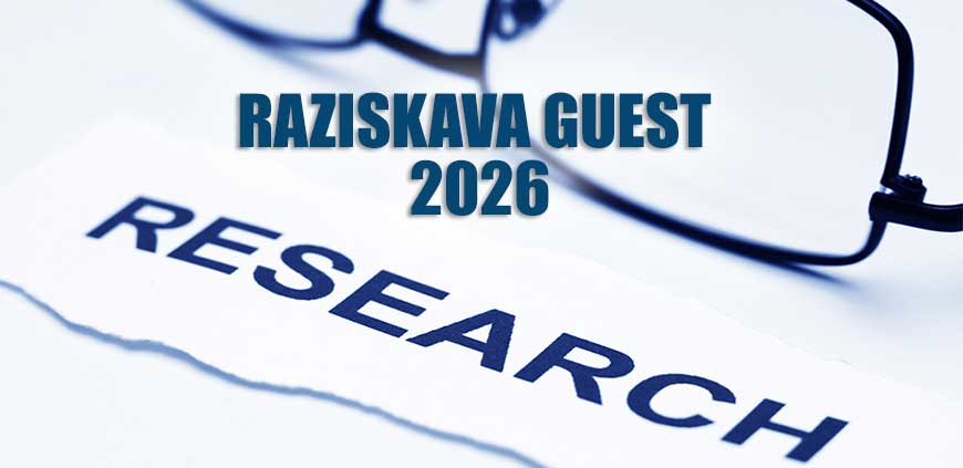Raziskava GUEST 2026